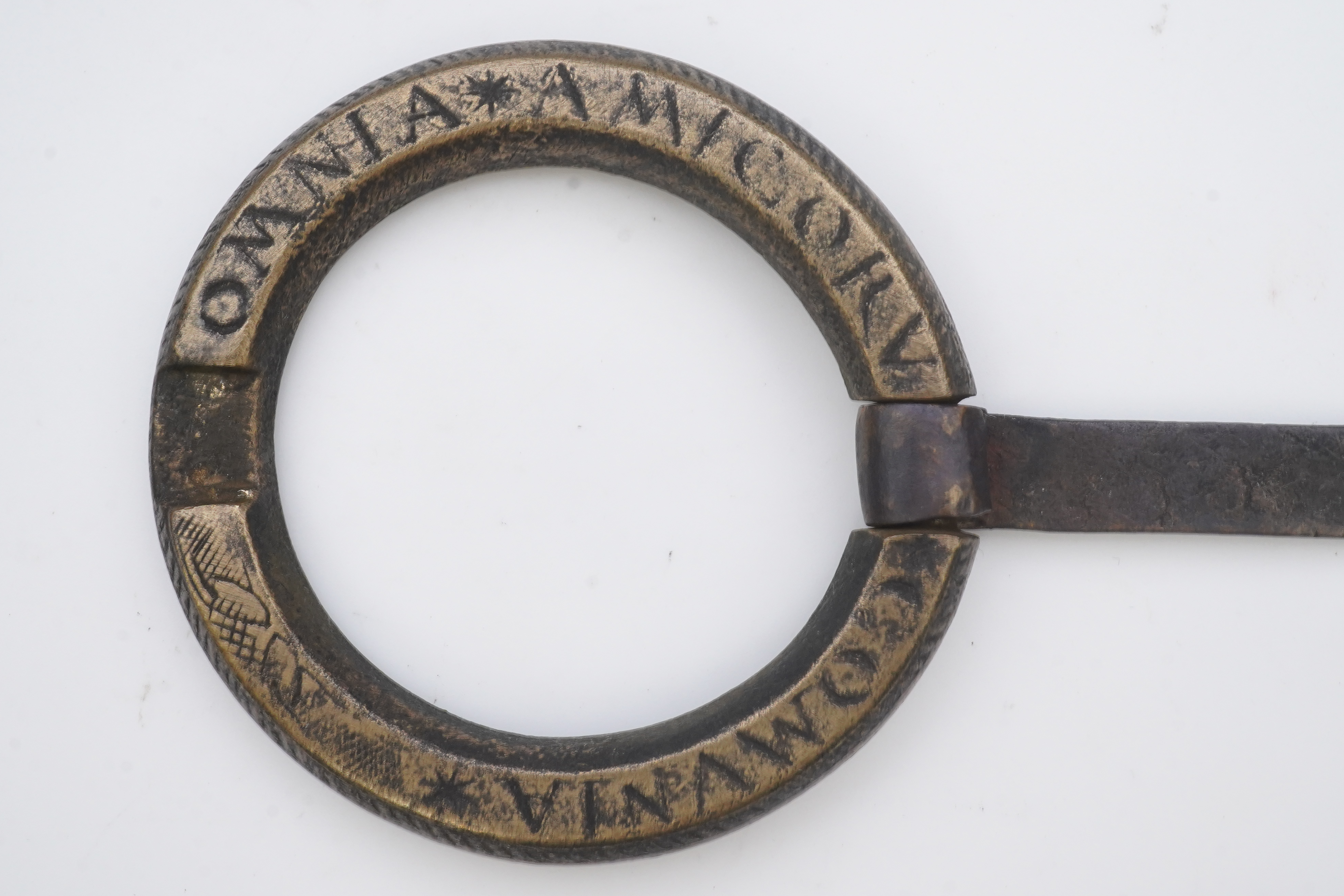 A bronze buckle, 16th-17th century